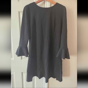 Black 3/4 Bell Sleeve Dress. New